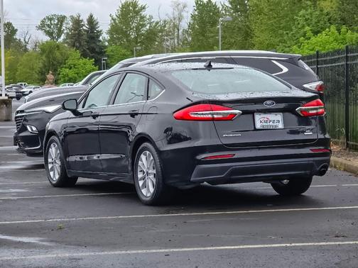 Black Metallic 2020 Ford Fusion SE