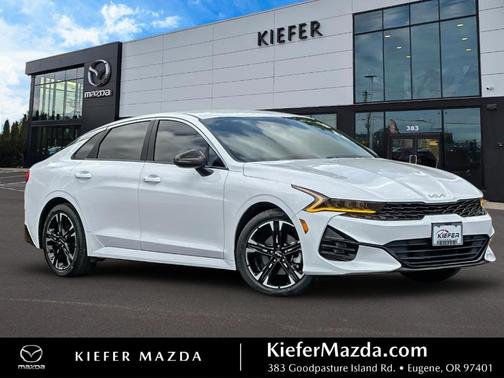 Glacial White Pearl 2022 Kia K5 GT-Line
