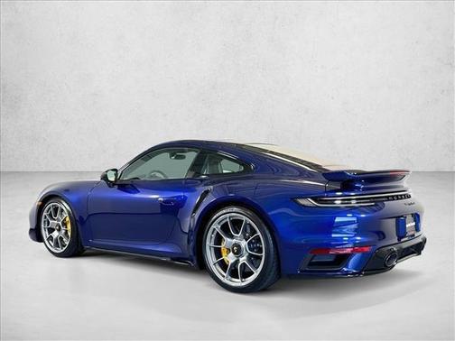 Gentian Blue Metallic 2022 Porsche 911 Turbo S