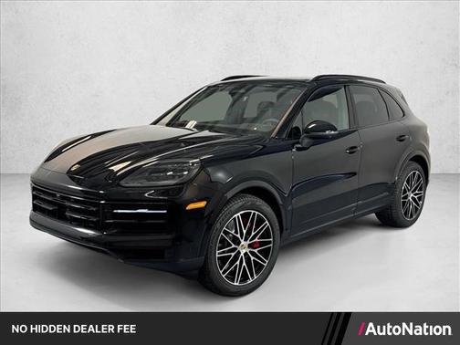 Black Metallic 2026 Porsche Cayenne S