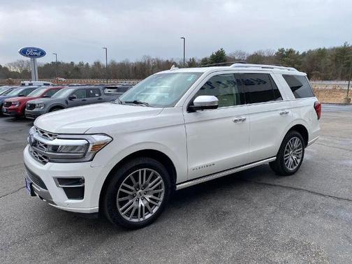 STAR WHITE MET TRI-COAT 2022 Ford Expedition PLATINUM