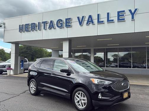 AGATE BLACK METALLIC 2023 Ford Edge SEL