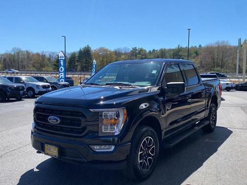 AGATE BLACK METALLIC 2023 Ford F-150 XLT