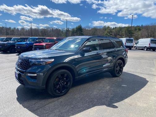 STONE BLUE METALLIC 2022 Ford Explorer ST-LINE