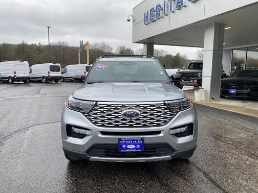 ICONIC SILVER METALLIC 2023 Ford Explorer PLATINUM