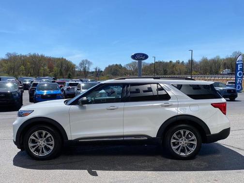 STAR WHITE MET TRI-COAT 2023 Ford Explorer XLT