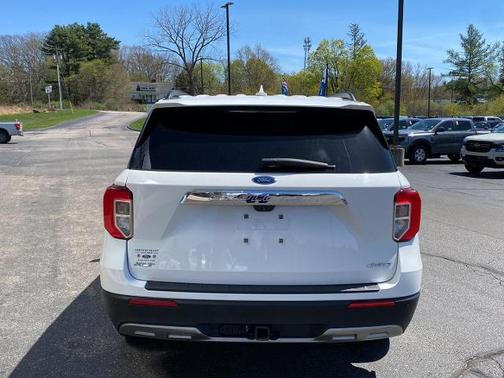 STAR WHITE MET TRI-COAT 2023 Ford Explorer XLT