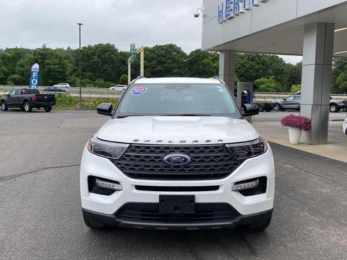 STAR WHITE MET TRI-COAT 2022 Ford Explorer XLT