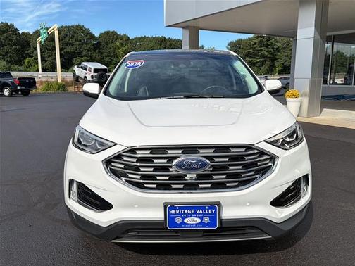 STAR WHITE 2020 Ford Edge TITANIUM