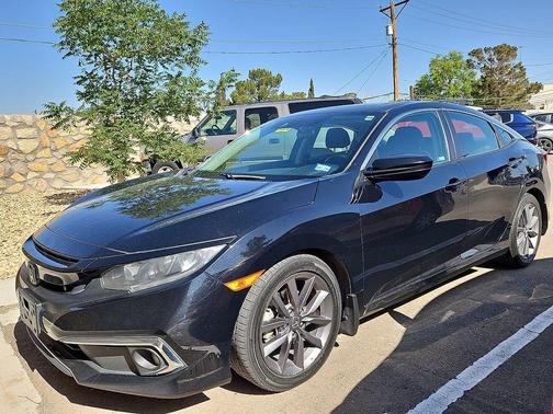 Black 2021 Honda Civic EX