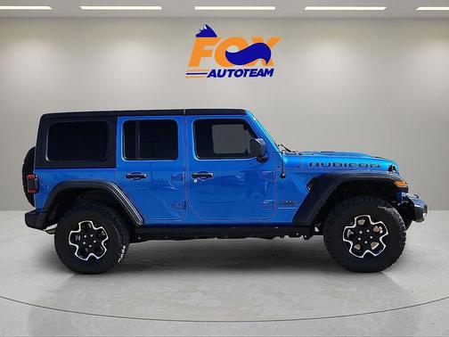 Hydro Blue Pearl 2023 Jeep Wrangler 4xe Rubicon