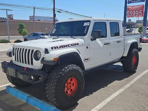 Bright White Clearcoat 2020 Jeep Gladiator Rubicon