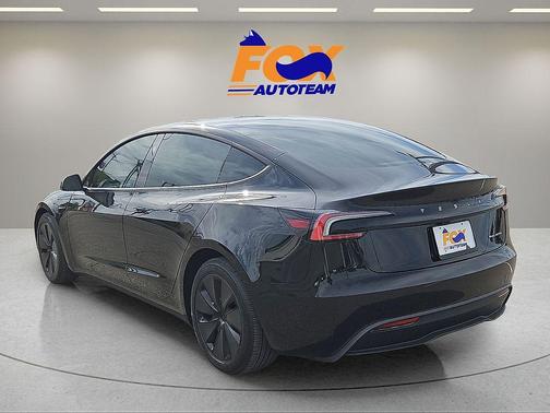Black 2025 Tesla Model 3 Long Range