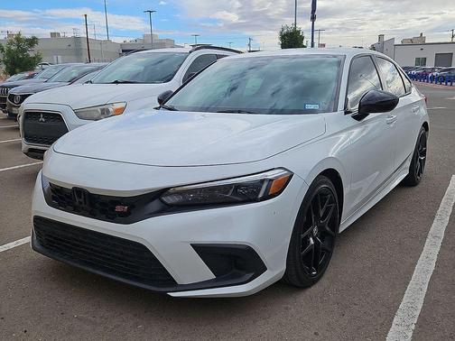 Platinum White 2022 Honda Civic Si Base