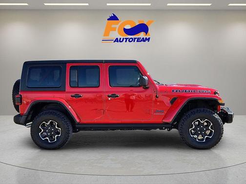 Firecracker Red Clearcoat 2023 Jeep Wrangler 4xe Rubicon