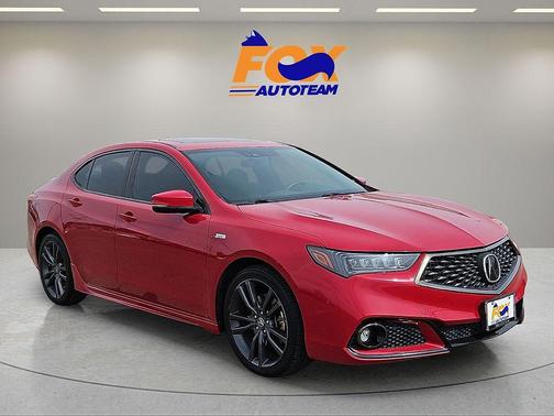 Red 2019 Acura TLX V6 Technology & A-Spec