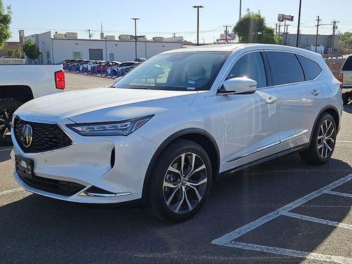 White 2023 Acura MDX Technology