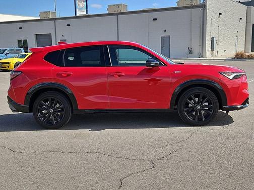 Red 2025 Acura ADX A-Spec Advance