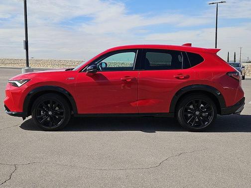 Red 2025 Acura ADX A-Spec Advance