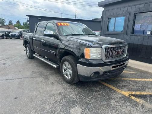WHITE 2012 GMC Sierra 1500 SLE