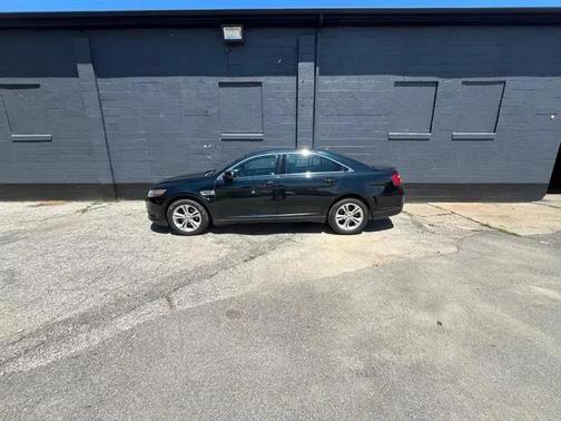 White Platinum Metallic Tri-Coat 2015 Ford Taurus SEL