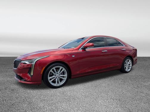 Radiant Red Tintcoat 2023 Cadillac CT4 Luxury
