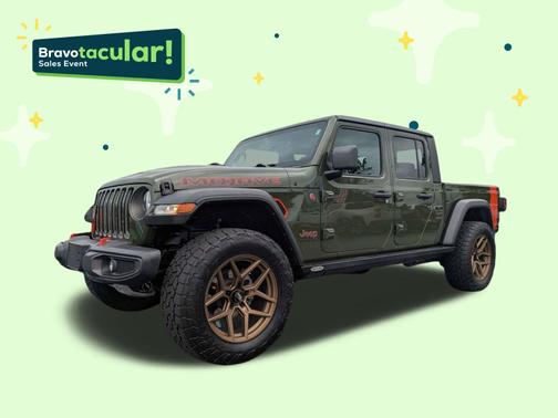 Sarge Green Clearcoat 2023 Jeep Gladiator Mojave 4x4