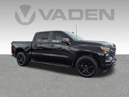 Black 2024 Chevrolet Silverado 1500 Custom