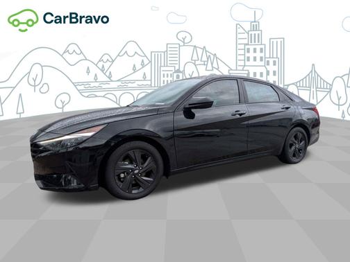 Phantom Black 2023 Hyundai ELANTRA SEL