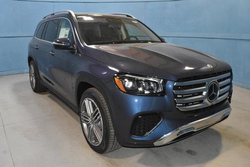Blue 2026 Mercedes-Benz GLS 450 4MATIC