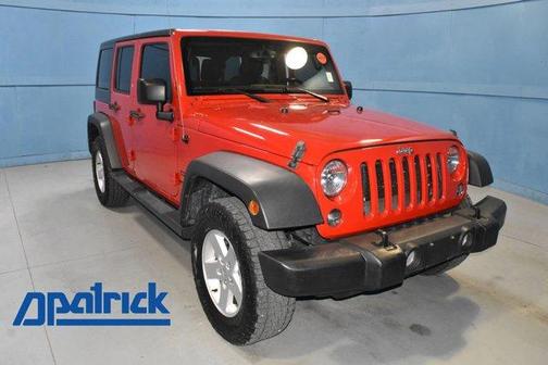 Firecracker Red Clearcoat 2017 Jeep Wrangler Unlimited Sport