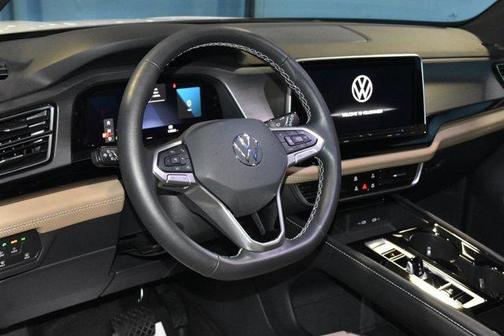 Pure White 2024 Volkswagen Atlas Cross Sport 2.0T SE w/Technology