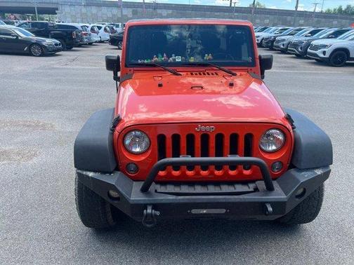 Sunset Orange Pearlcoat 2015 Jeep Wrangler Unlimited Sport