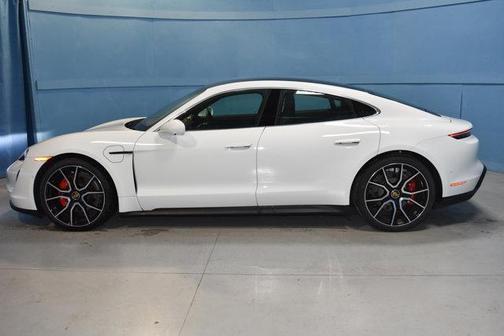 Carrara White Metallic 2024 Porsche Taycan 4S