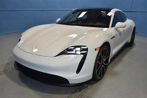 Carrara White Metallic 2024 Porsche Taycan 4S