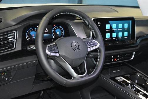 White 2026 Volkswagen Atlas Cross Sport 2.0T SE W/TECHNOLOGY