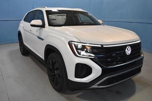 White 2026 Volkswagen Atlas Cross Sport 2.0T SE W/TECHNOLOGY