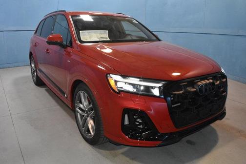 Red 2026 Audi Q7 PRESTIGE