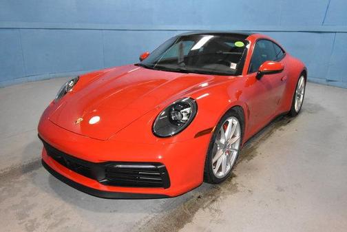 Red 2020 Porsche 911 Carrera S