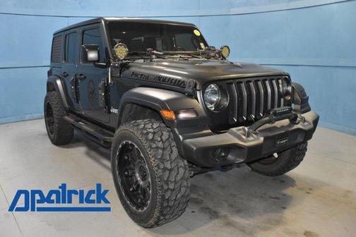 Granite Crystal Clearcoat Metallic 2018 Jeep Wrangler Unlimited Sport