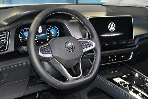 White 2026 Volkswagen Atlas Cross Sport 2.0T SE W/TECHNOLOGY