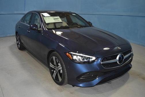 Blue 2026 Mercedes-Benz C-Class C 300 4MATIC