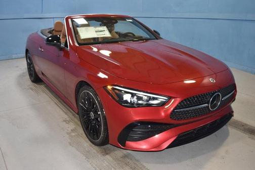 Red 2026 Mercedes-Benz CLE 300 Base 4MATIC Convertible
