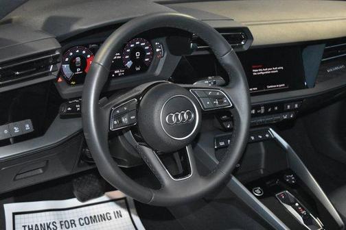 Glacier White Metallic 2025 Audi A3 Premium