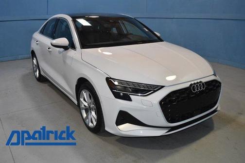 Glacier White Metallic 2025 Audi A3 Premium