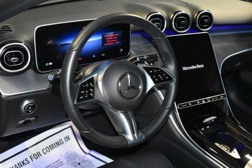 Black 2025 Mercedes-Benz C-Class C 300 4MATIC