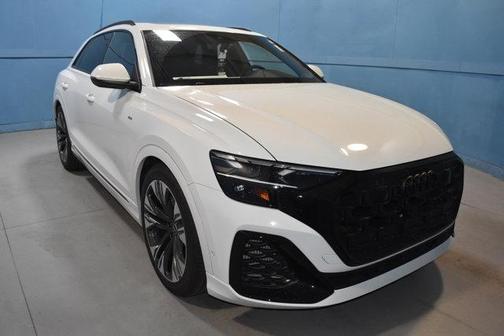 White 2026 Audi Q8 Premium Plus