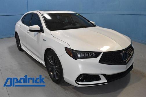 Platinum White Pearl 2020 Acura TLX W/TECHNOLOGY/A-SPEC PKG