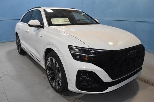 White 2026 Audi Q8 Premium Plus