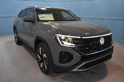 Gray 2026 Volkswagen Atlas Cross Sport 2.0T SE W/TECHNOLOGY